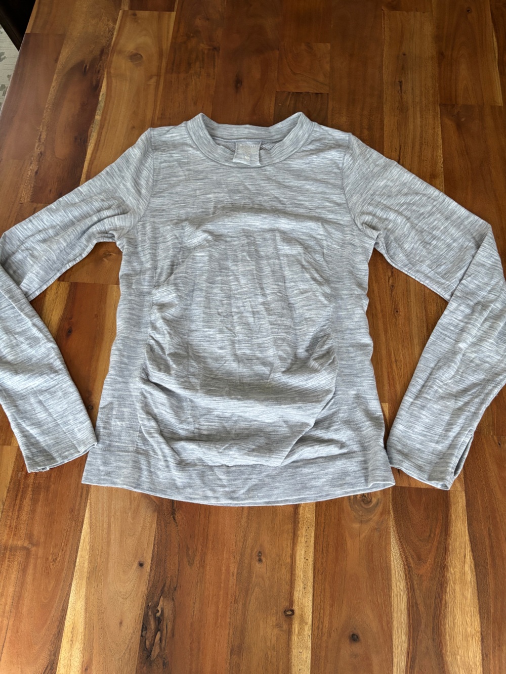 Athleta Momentum Wool Blend Top Gray - Medium